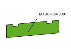 Ізоляція задньої частини 1 TXN225 - MXBU-100-0001-RAL6018